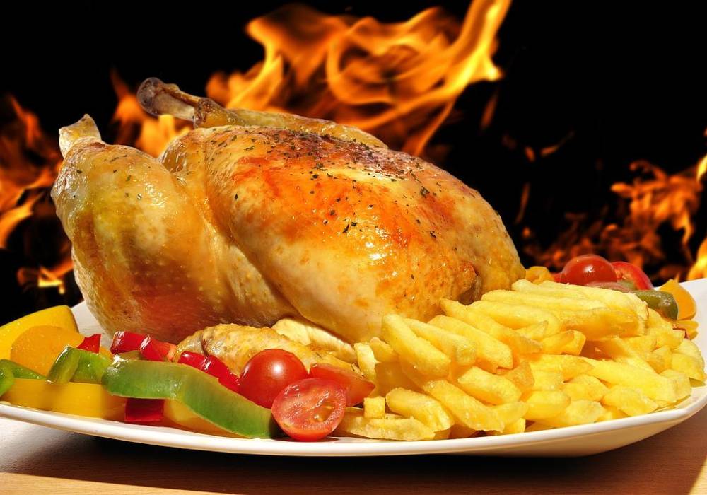 poulet frites